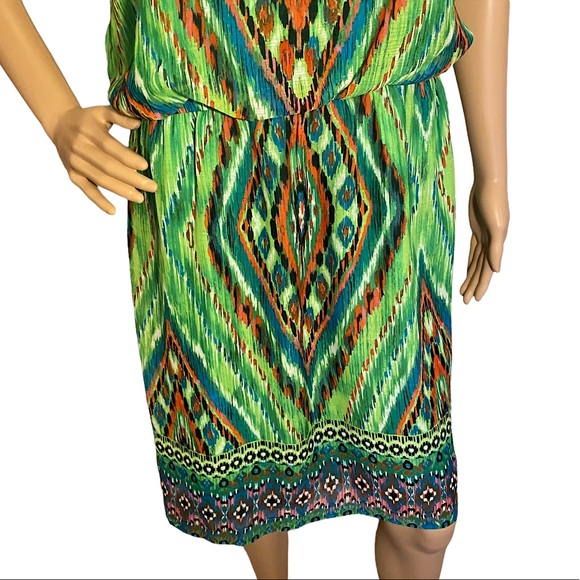 HP ๐ฅณ TIANA B. | GREEN DRESS SZ 10 - Picture 8 of 16